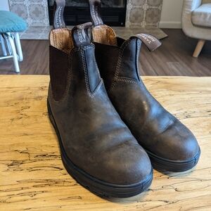 Womens Blundstone Brown Leather Boots
